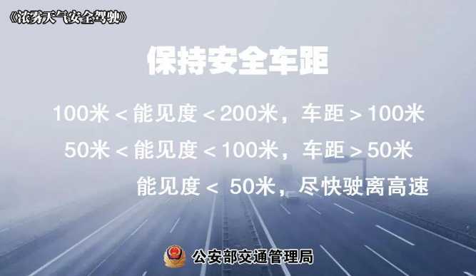 多地有大霧，安全駕駛提示速收好！ | 預警