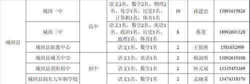 教師崗位需求計劃公布！漢中197個